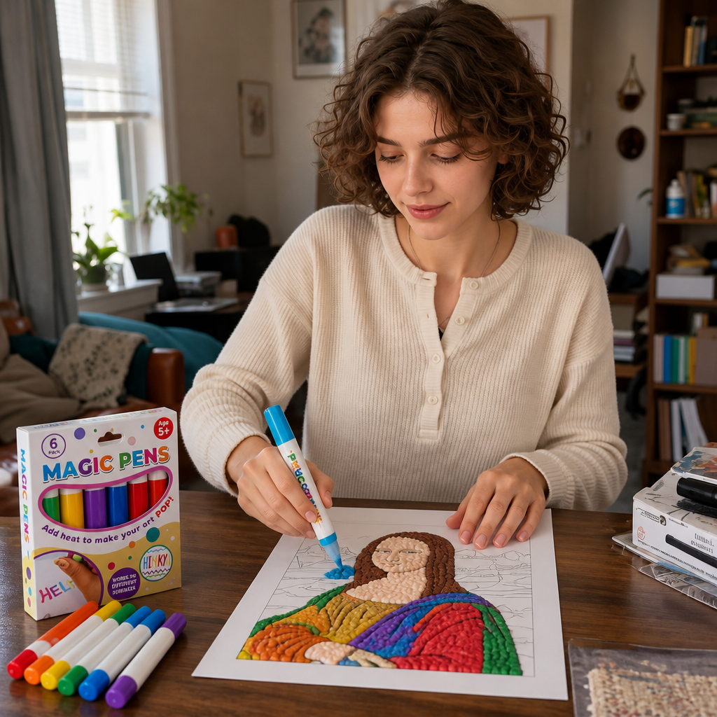 Puffigo – Heat-Activated Puff Ink Drawing Pens