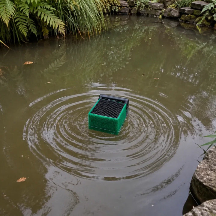 ClearCurrent – Green Honeycomb Aquarium Filter Cube