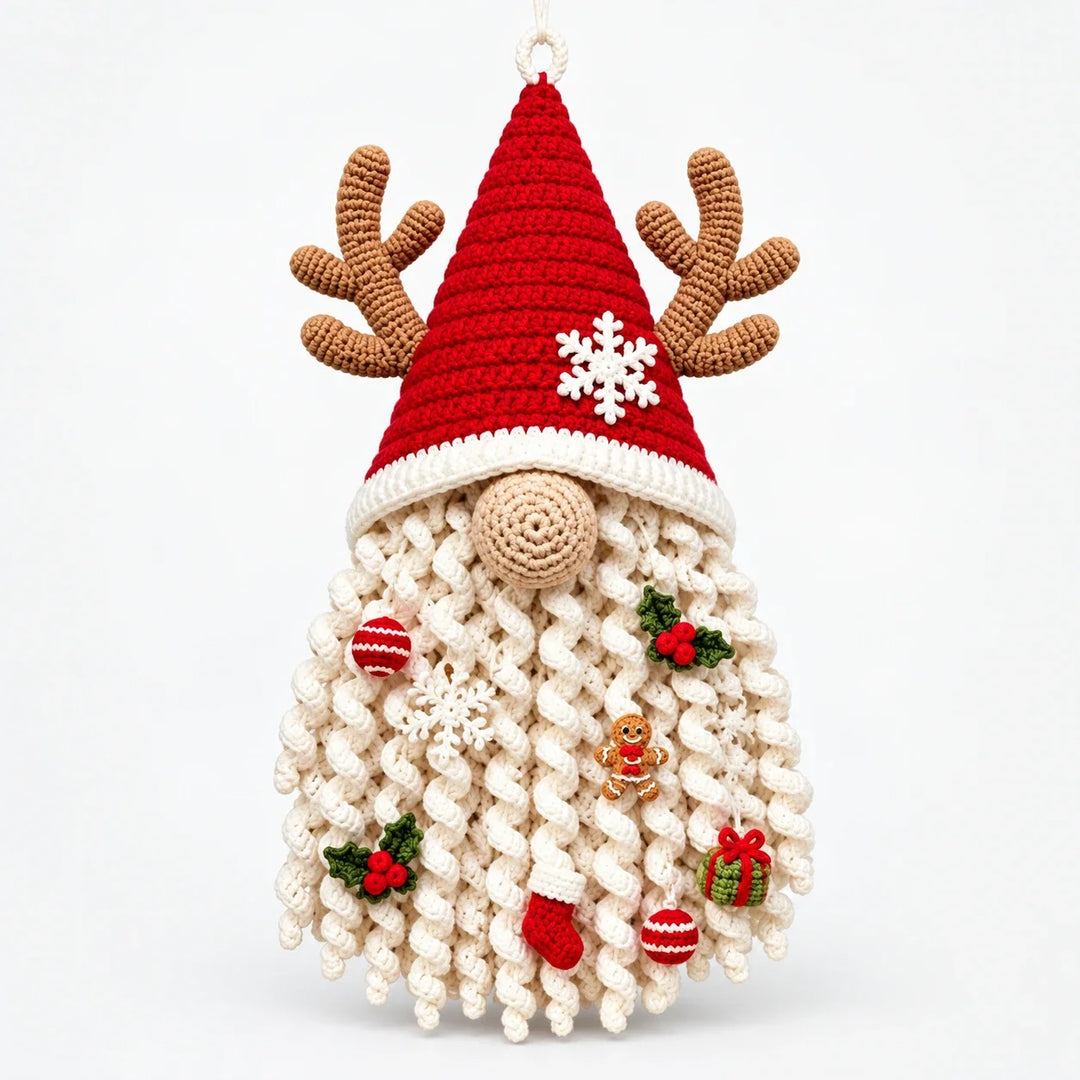 Hearth & Stitch – Layered Crochet Seasonal Door Hanger