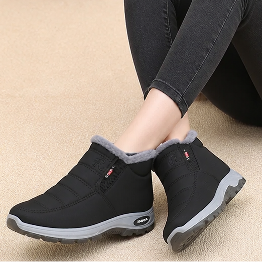 Frostella – Fur-Lined Ankle Boots