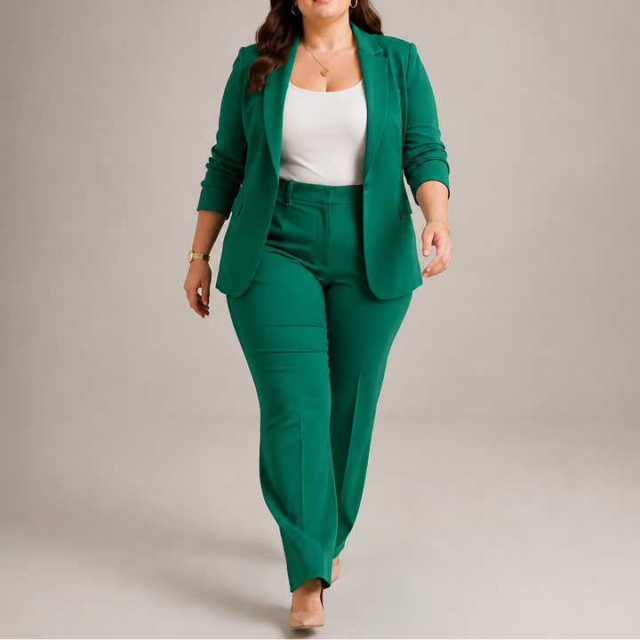 Tailorra – 3D Jacquard Blazer And Trouser Set