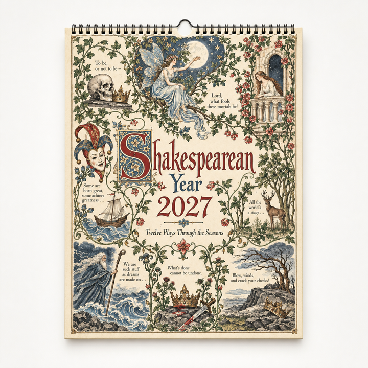 Bardwell – A Shakespearean Year Illustrated Wall Calendar