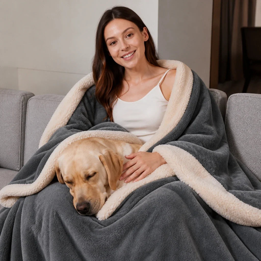 Hearthwool – Oversized Lambswool Throw Blanket