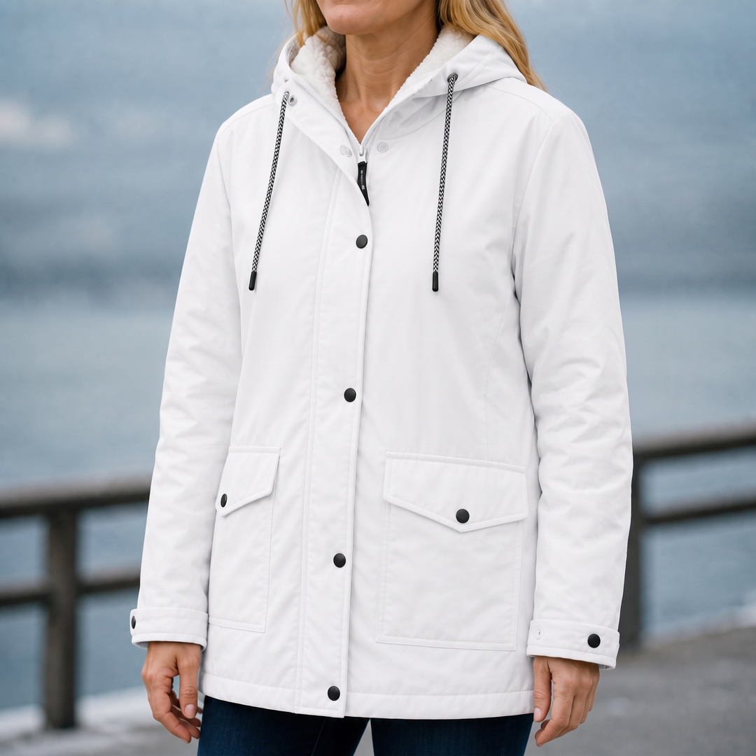 Windloft – Fleece-Lined Look Hooded Windproof Jacket