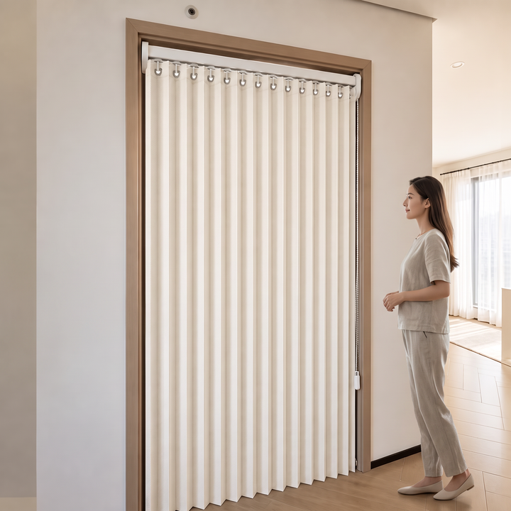Pleatwell – Accordion Pleated Doorway Curtain