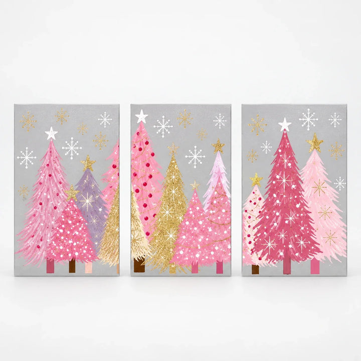 Pine & Merry – Christmas Tree And Snowflake Window Stickers