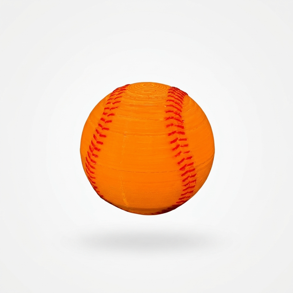 Home Plate Glow – Baseball Stitching-Look Night Light
