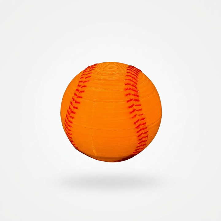 Home Plate Glow – Baseball Stitching-Look Night Light