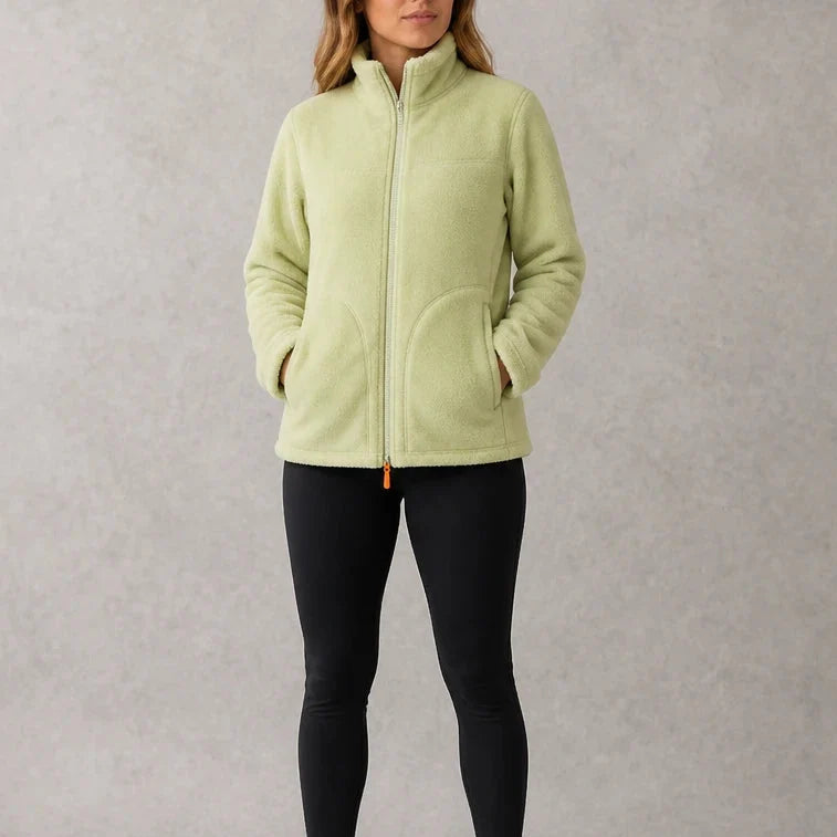 Velora – Zip-Up Fleece Winter Jacket