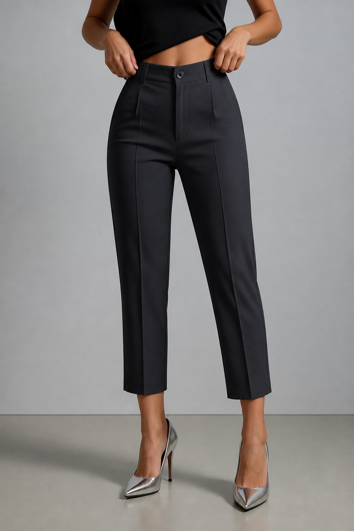 Deskshort – High-Waisted Tailored Pants