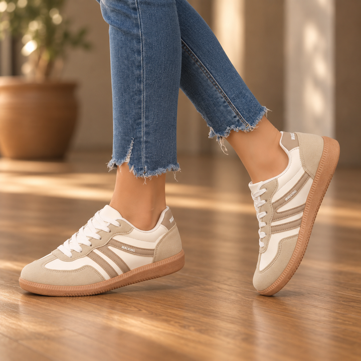 Solange – Wide Toe Box Cushioned Sneakers