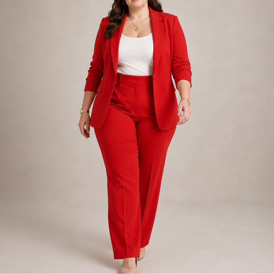 Tailorra – 3D Jacquard Blazer And Trouser Set
