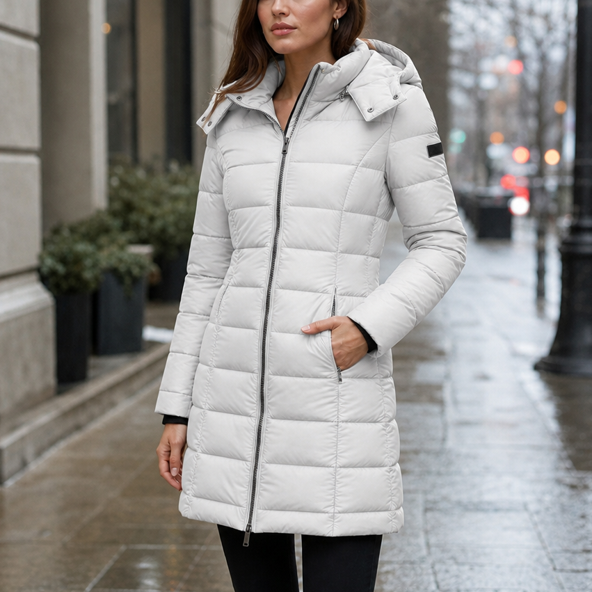 Wearbella – Fill Down Mid-Length Puffer Jacket