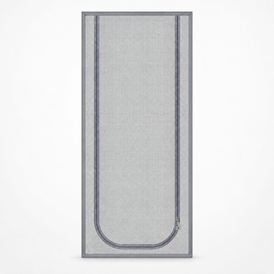 BreezePaw – Zippered Mesh Doorway Screen
