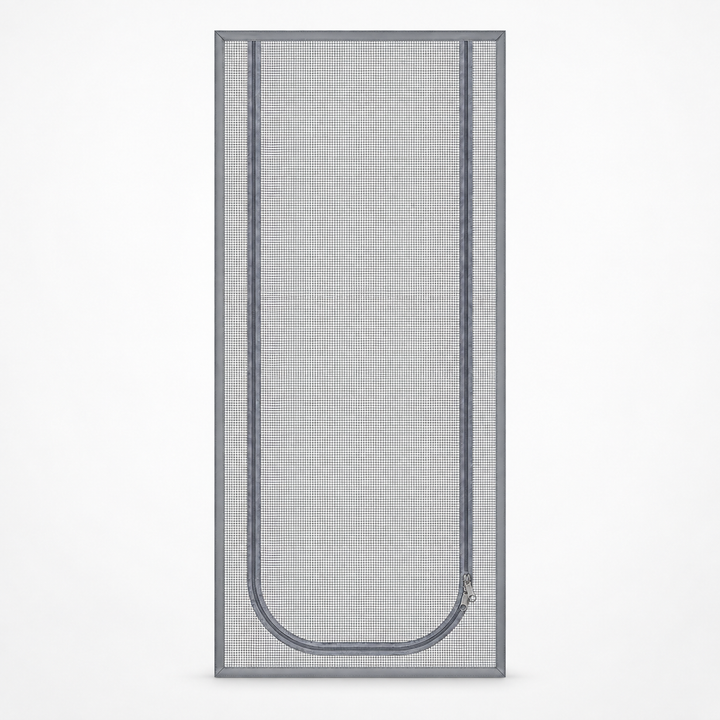 BreezePaw – Zippered Mesh Doorway Screen