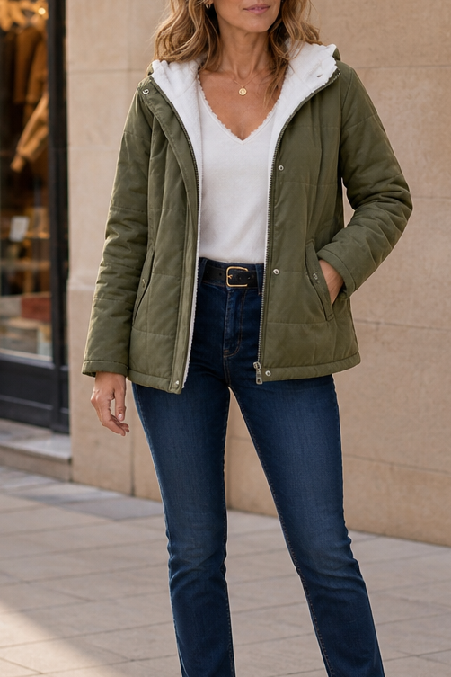 Coldbourne – Thickened Hooded Puffer Jacket