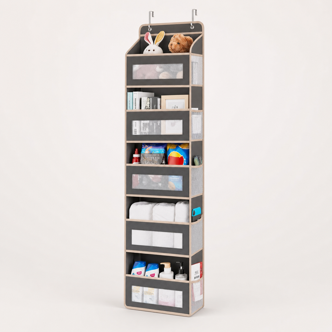 Shelfast – 5-Tier Reinforced Base Hanging Door Organizer