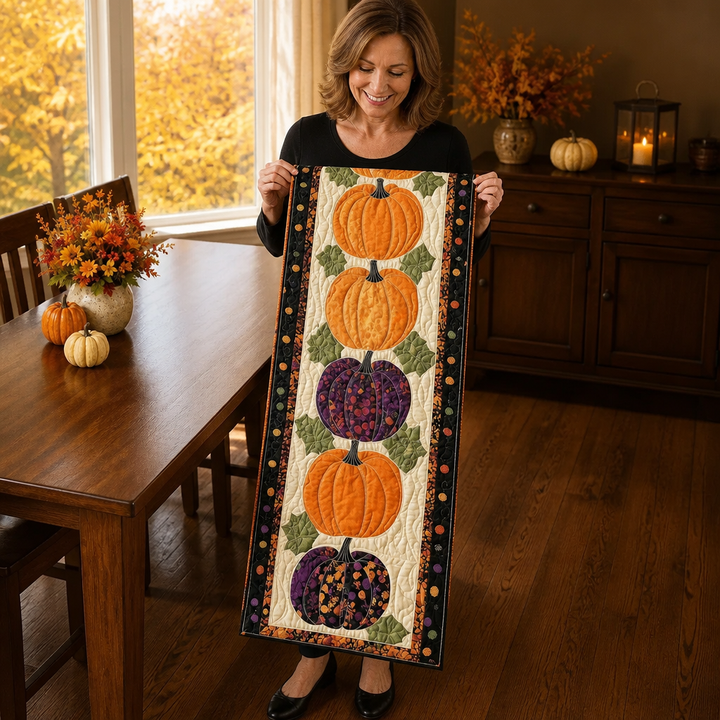 Harvestly – Quilted Fall Table Runner