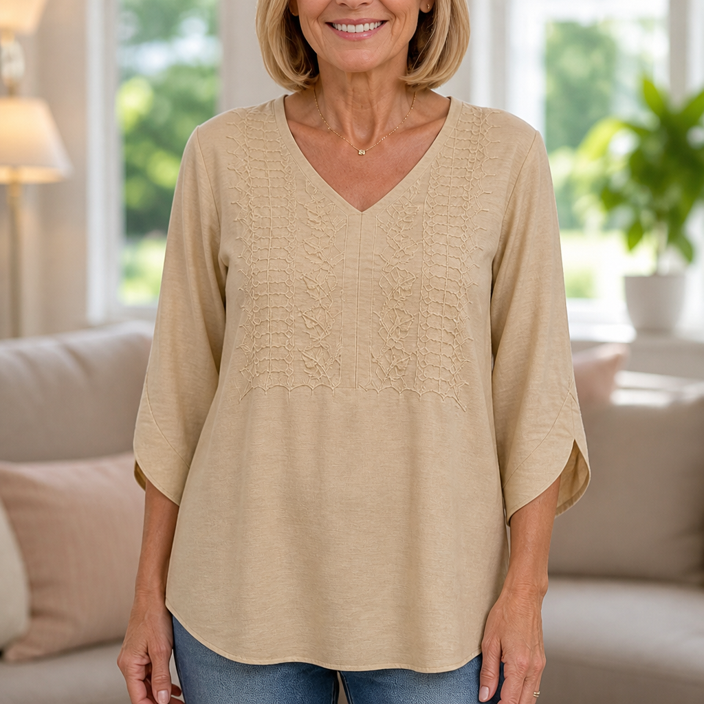 Wearbella – The Blouse That Looks Finished, Not Fussy