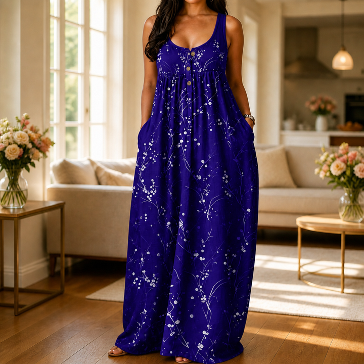 Stillwear – Maxi Dress That Drapes, Never Clings
