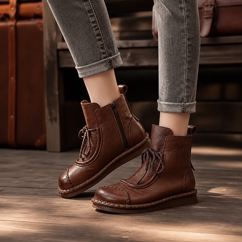 Marisol – Block-Heel Ankle Boots