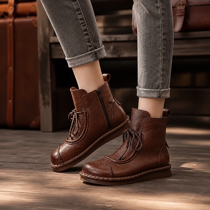 Marisol – Block-Heel Ankle Boots