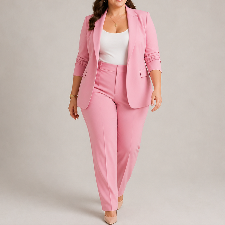 Tailorra – 3D Jacquard Blazer And Trouser Set