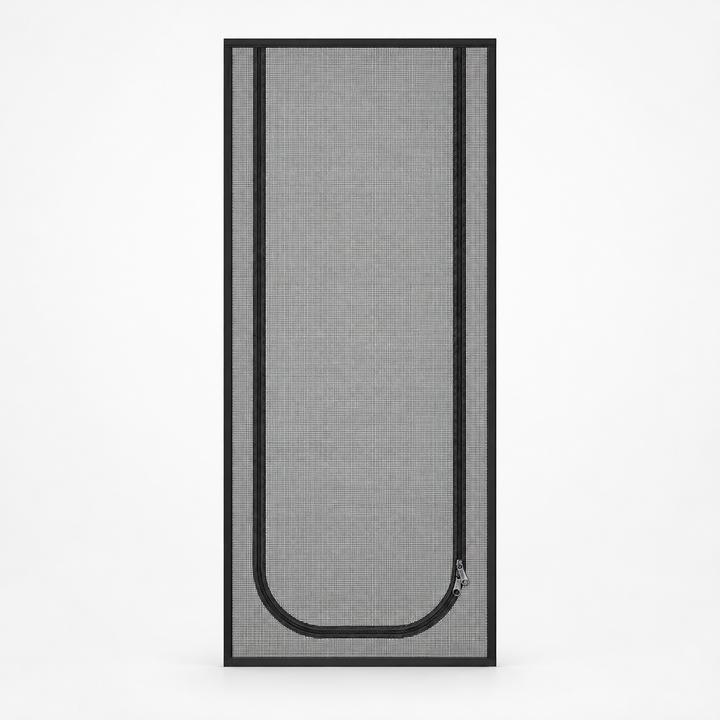 BreezePaw – Zippered Mesh Doorway Screen