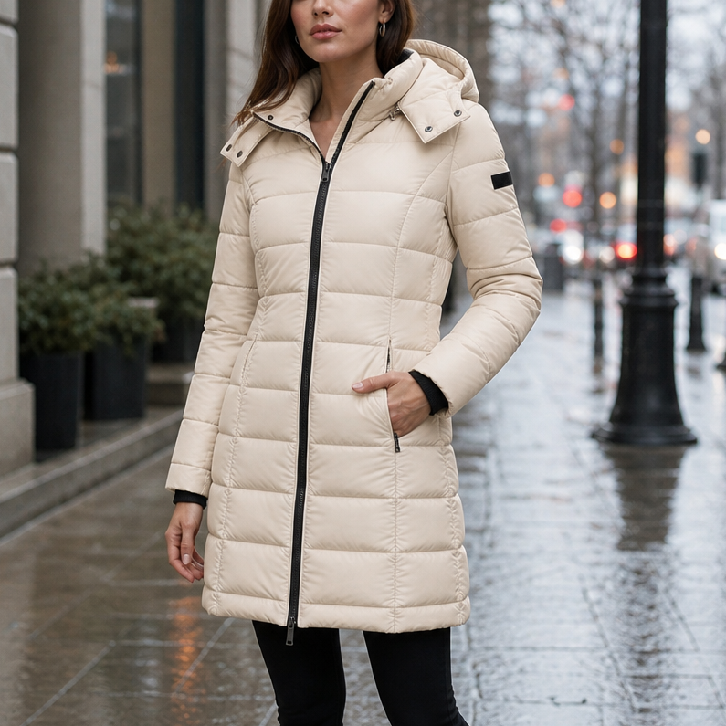 Wearbella – Fill Down Mid-Length Puffer Jacket