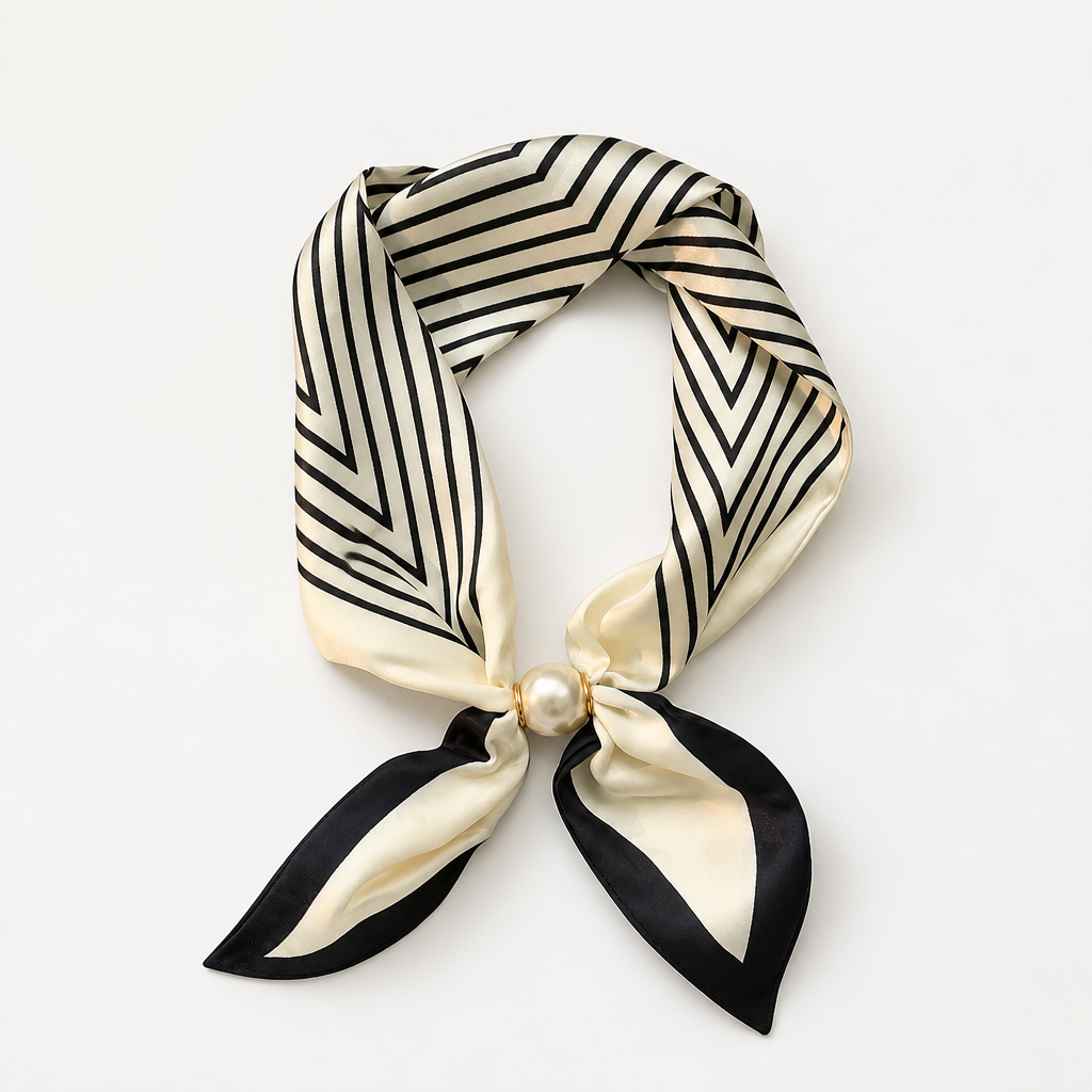Pearluxe – Faux Pearl Magnetic Scarf Clasp