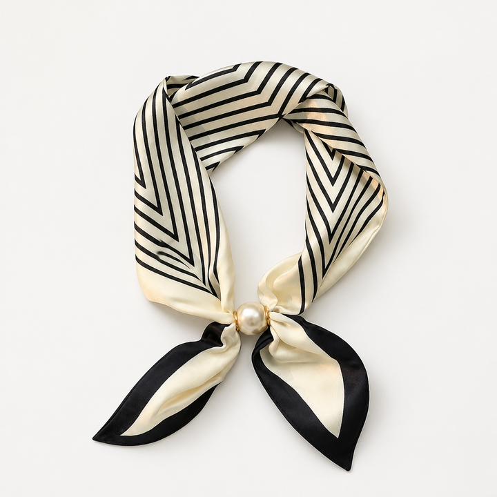 Pearluxe – Faux Pearl Magnetic Scarf Clasp