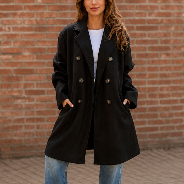 Wearbella – Double-Breasted Structured Coat