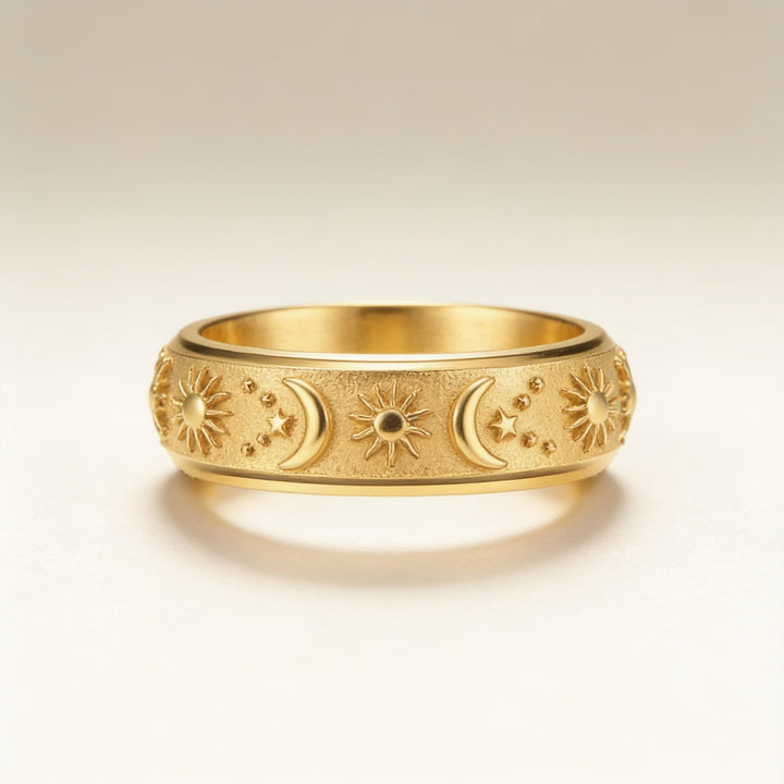 Tethro – The Spinner Ring That Calms Your Hands, Not Just Your Look (2Pcs)