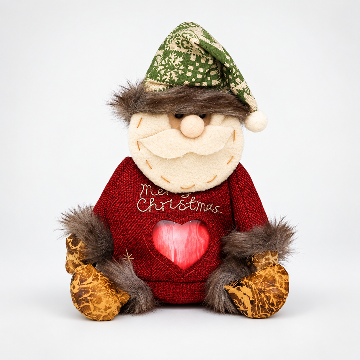MerryZip – Plush Christmas Gift Bag With Hidden Compartment