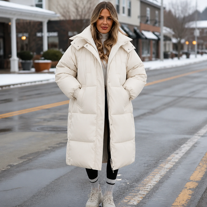 Wearbella – Long Hooded Puffer Coat