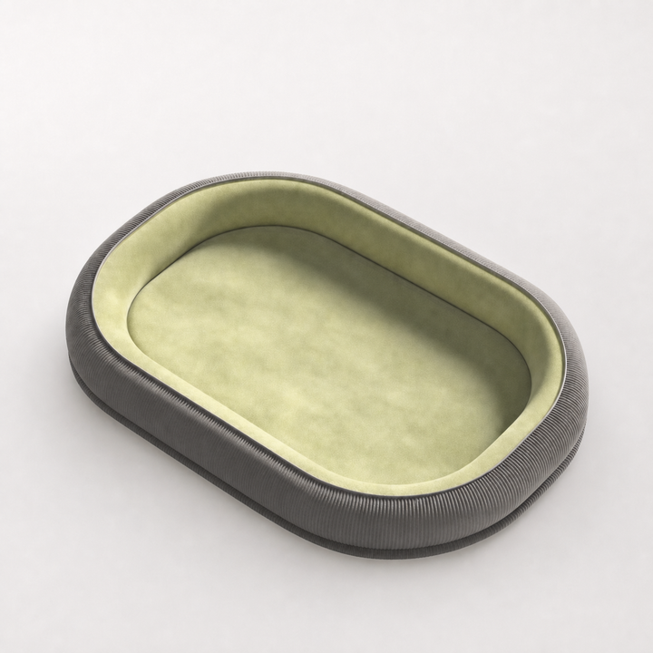 Denhaven – Two-Sided Bolster Dog Bed With Raised Edge