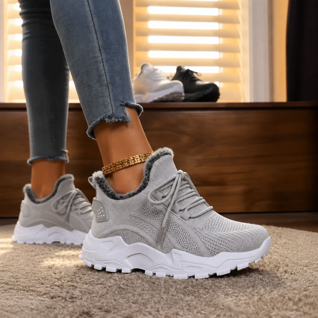 Warmstep – Fleece-Lined Air-Channel Winter Sneakers