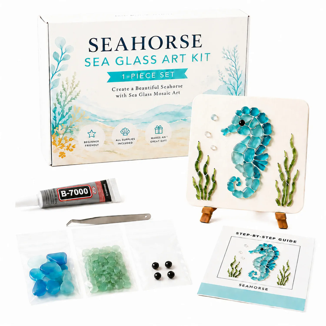 Tideglass – Ocean Sea-Glass Mosaic Kit