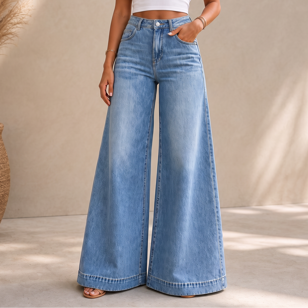 Elongue – High-Rise Extra-Wide-Leg Jeans