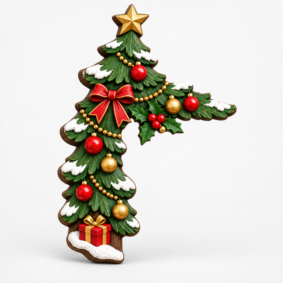 Peekaboo Noel – Christmas Doorway Corner Decoration