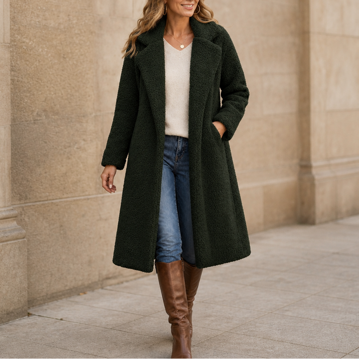 Veloura – Long Teddy Coat