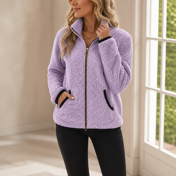 Cozyline – Double-Layer Fleece-Look Zip Jacket