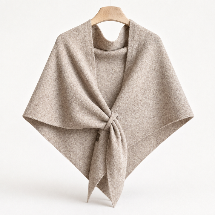 Wrapha – Tie-Front Convertible Knit Shawl Wrap