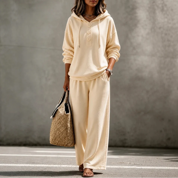 Veluna – Hoodie And Lounge Pants Set