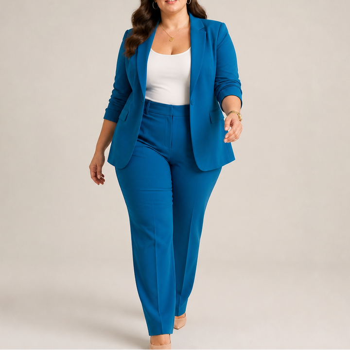 Tailorra – 3D Jacquard Blazer And Trouser Set