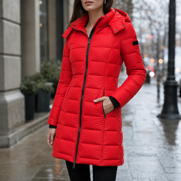 Wearbella – Fill Down Mid-Length Puffer Jacket