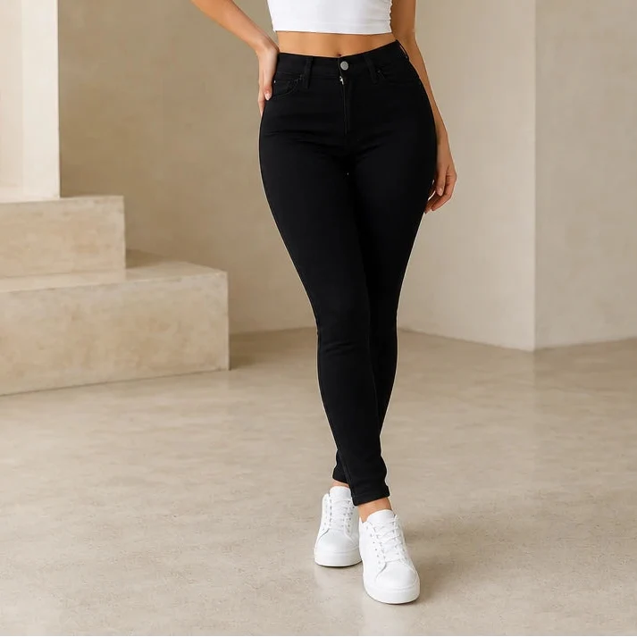 FormaFlex – High-Waisted Stretch Skinny Jeans