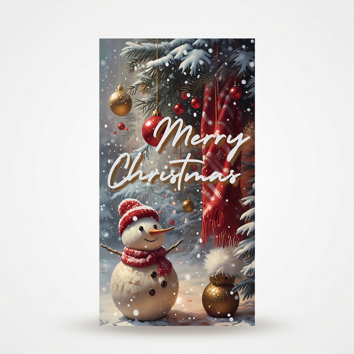 Hollydoor – Santa And Reindeer Christmas Door Cover