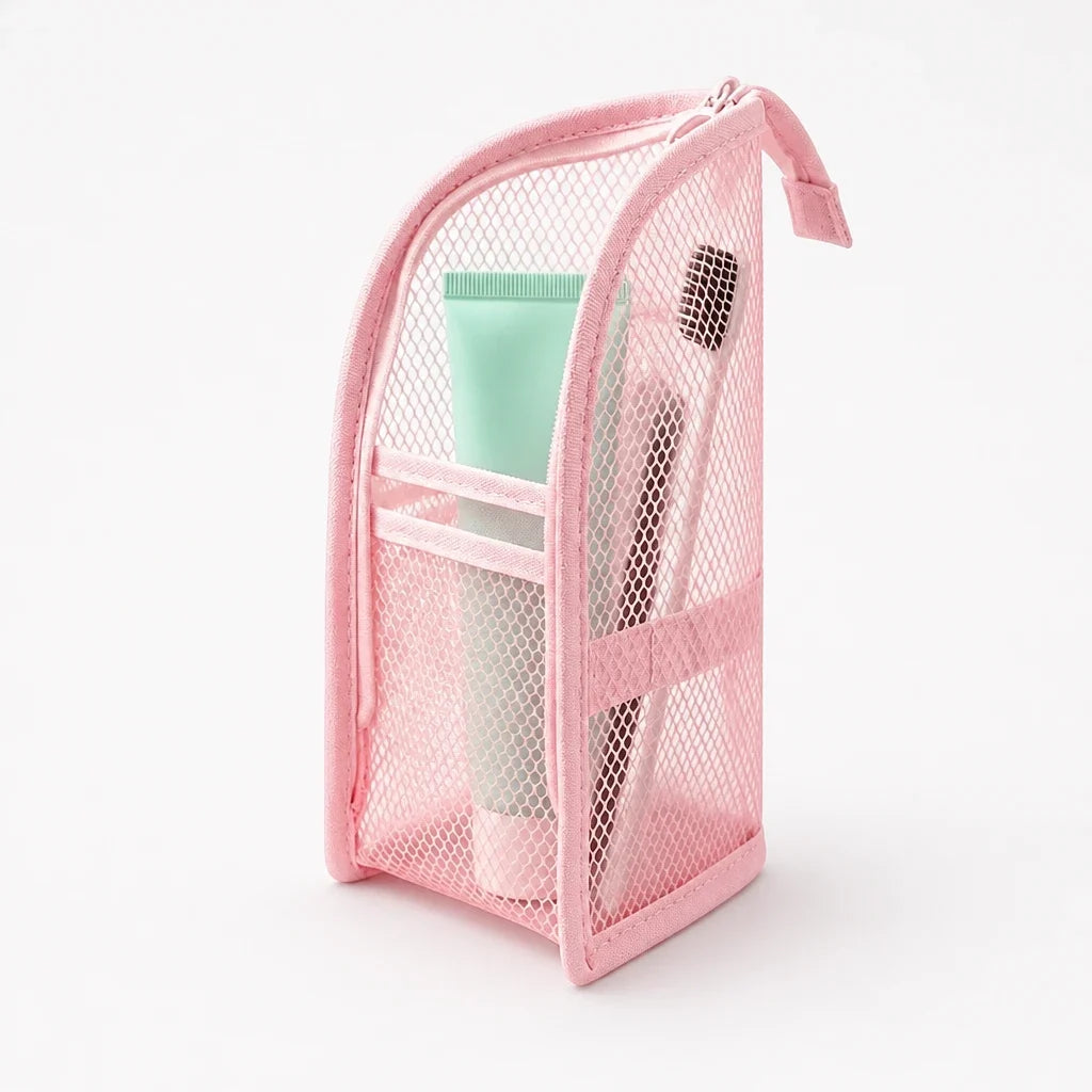 Openstay – Foldable Mesh Travel Toiletry Organizer
