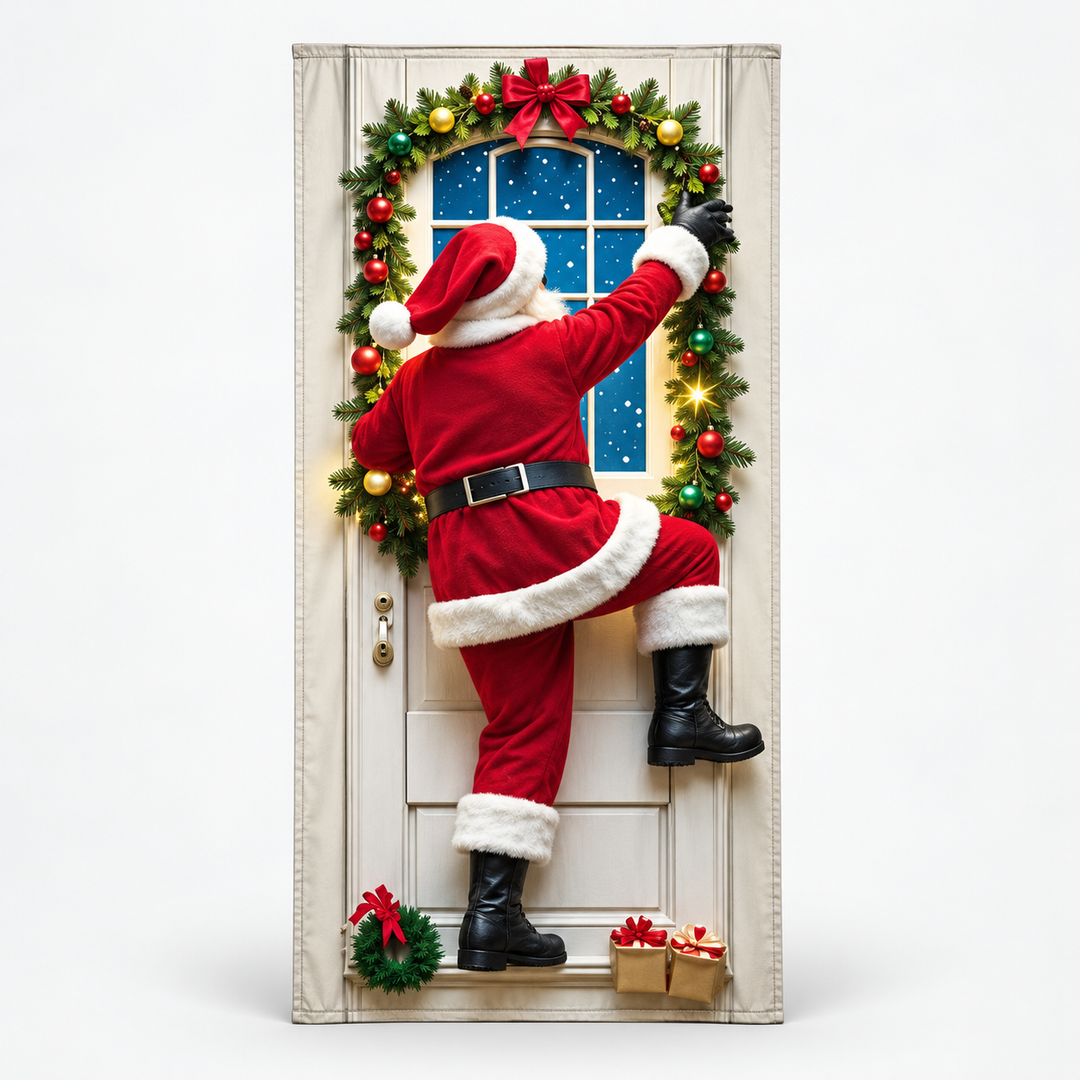 SantaScene – Christmas Door Cover